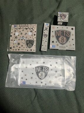 ColourPop x Brooklyn Nets Makeup Set - Black and Gold Accents